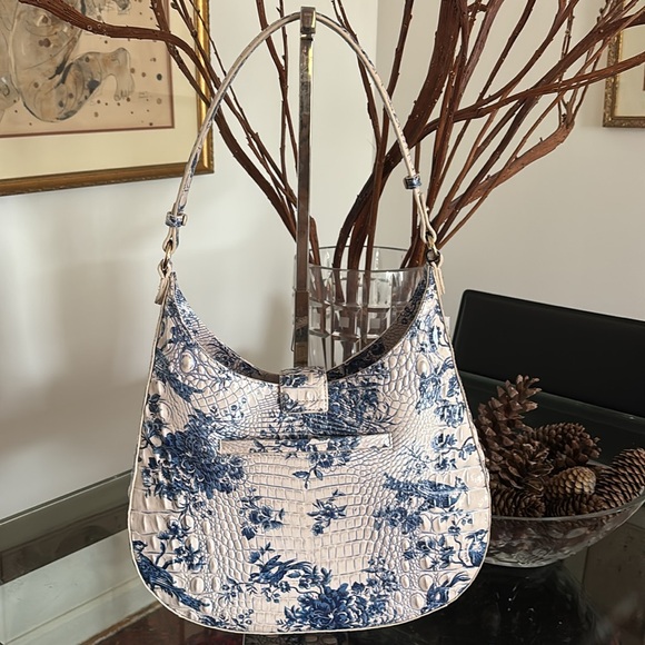 Brahmin Fallon shoulder bag Songbird Melbourne leather NWT - Picture 5 of 10